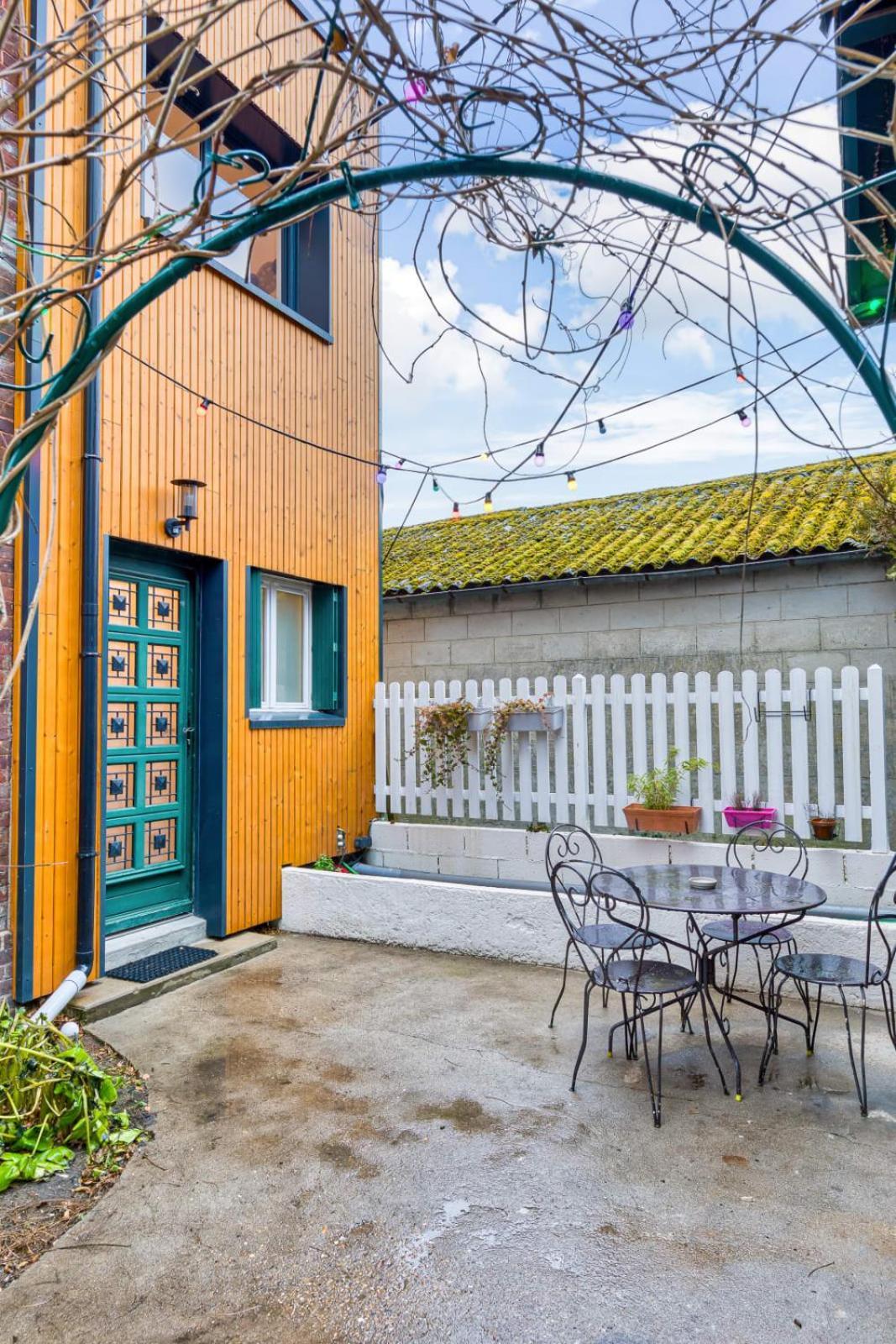 Rose Ecrin De Charme Avec Parking Terrasse Privee Et Jardin Partage Apartamento Grand-Couronne Exterior foto
