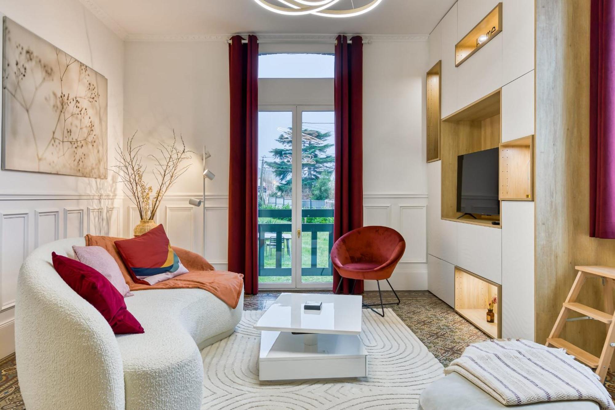 Rose Ecrin De Charme Avec Parking Terrasse Privee Et Jardin Partage Apartamento Grand-Couronne Exterior foto