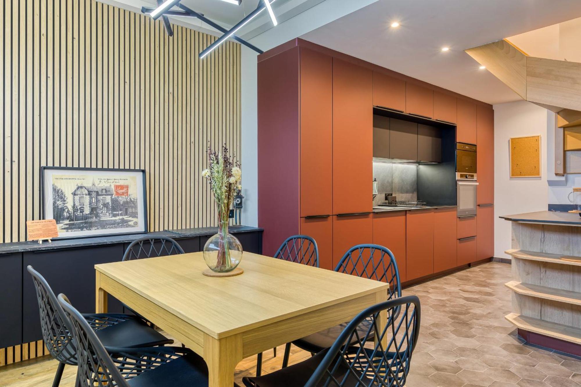 Rose Ecrin De Charme Avec Parking Terrasse Privee Et Jardin Partage Apartamento Grand-Couronne Exterior foto